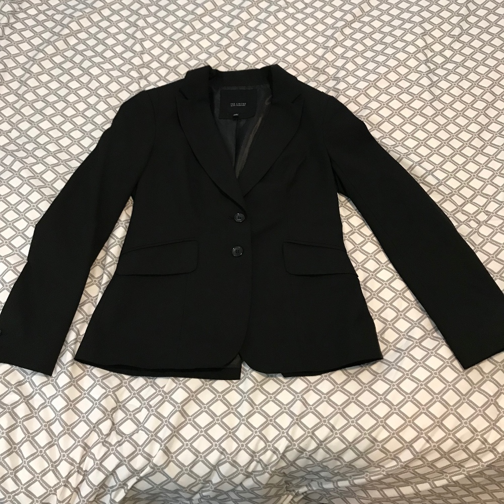 The Limited BLACK Size 6 Suit Jacket